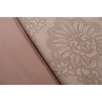 Σεντόνια Εμπριμέ Σετ 4 τεμ Άρτεμις 703 240X270 Dusty Rose 100%  Cotton