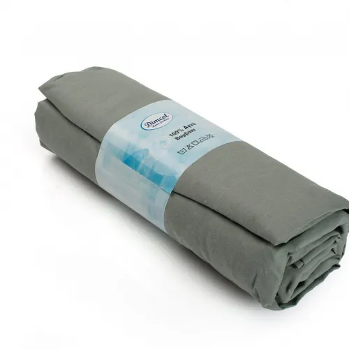 Σεντόνι Με Λάστιχο 1 τεμ. Exotic Line 100X200 30 Olive 100%  Cotton