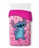 Κουβερτοπάπλωμα Flannel-Sherpa Disney Home Lilo & Stitch 57 160X250 Pink 100%  Polyester