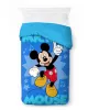 Κουβερτοπάπλωμα Flannel-Sherpa Disney Home Mickey 16 160X250 Blue 100%  Polyester