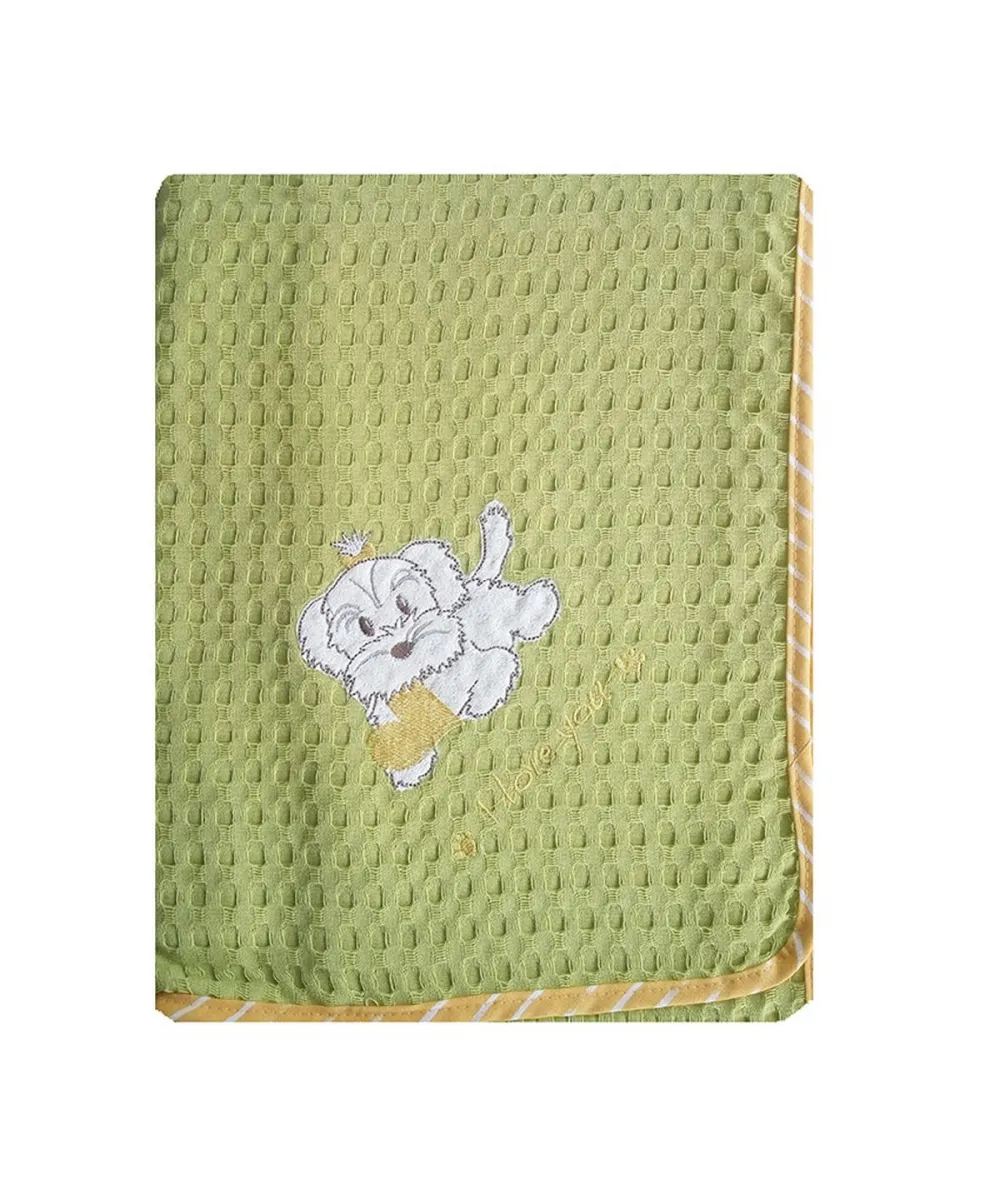 ΚΟΥΒΕΡΤΑ ΠΙΚΕ bebe ΣΚΥΛΑΚΙ 120 80Χ110 ΛΑΧΑΝΙ Cotton 100% ΚΟΥΒΕΡΤΑ ΠΙΚΕ bebe ΣΚΥΛΑΚΙ 120 80Χ110 ΛΑΧΑΝΙ Cotton 100%
