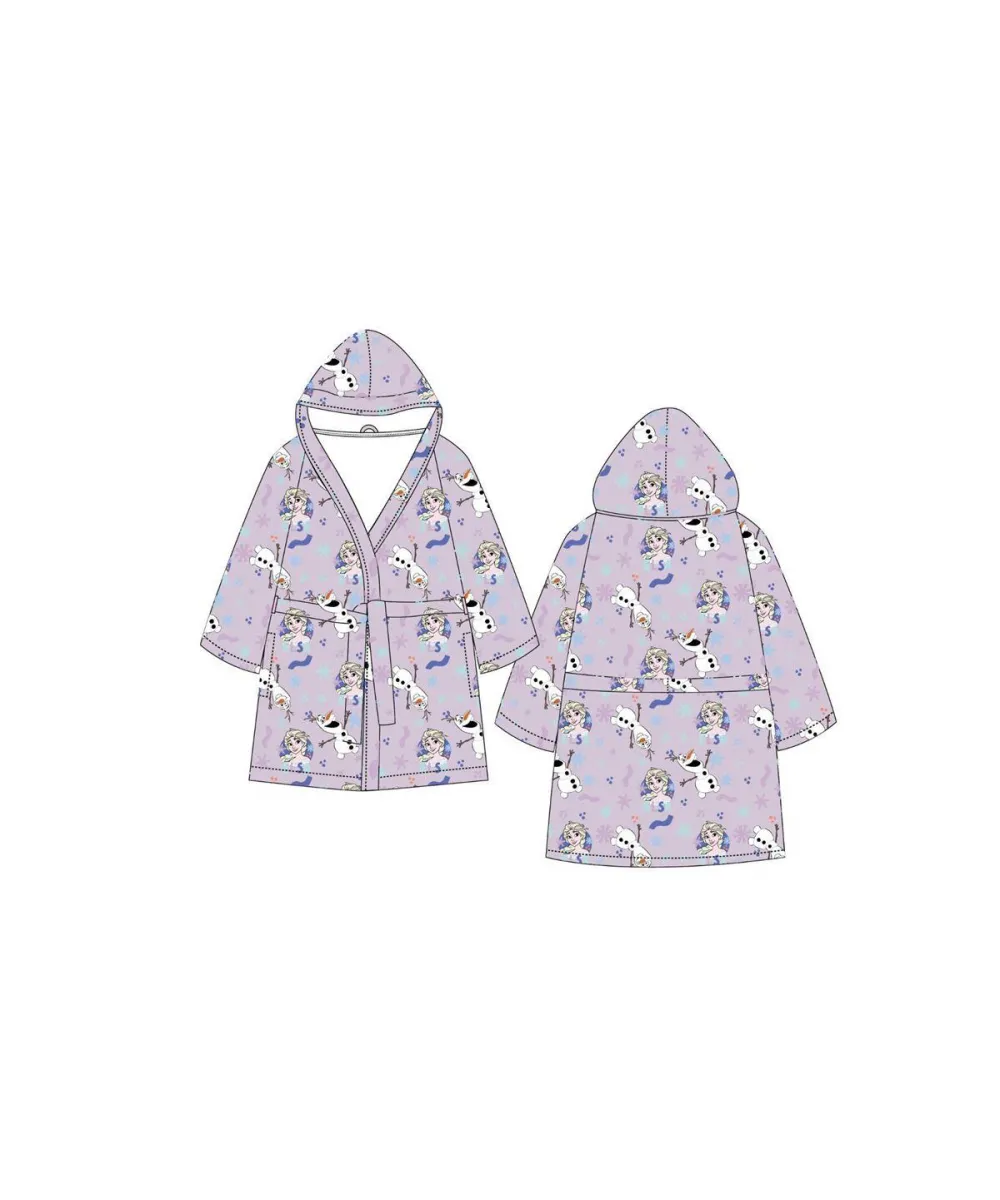 Μπουρνούζι Disney Home Frozen Lilac 100%  Microfiber Lila