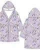 Μπουρνούζι Disney Home Frozen Lilac 100%  Microfiber Lila