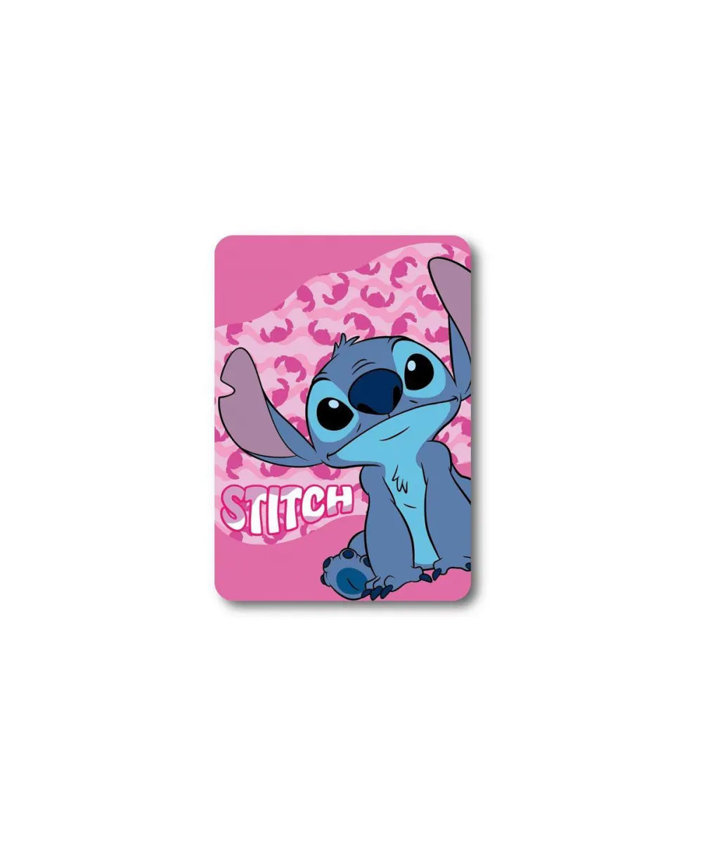 Κουβέρτα Fleece Disney Home Stitch 28 100X140 Pink 100%  Polyester