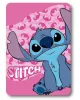 Κουβέρτα Fleece Disney Home Stitch 28 100X140 Pink 100%  Polyester