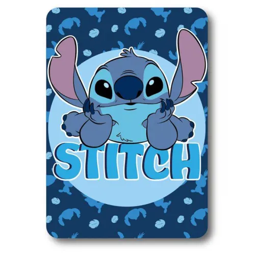 Κουβέρτα Fleece Disney Home Stitch 18 100X140 Blue 100%  Polyester