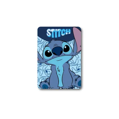 Κουβέρτα Fleece Disney Home Stitch 70 100X140 Sky Blue 100%  Polyester