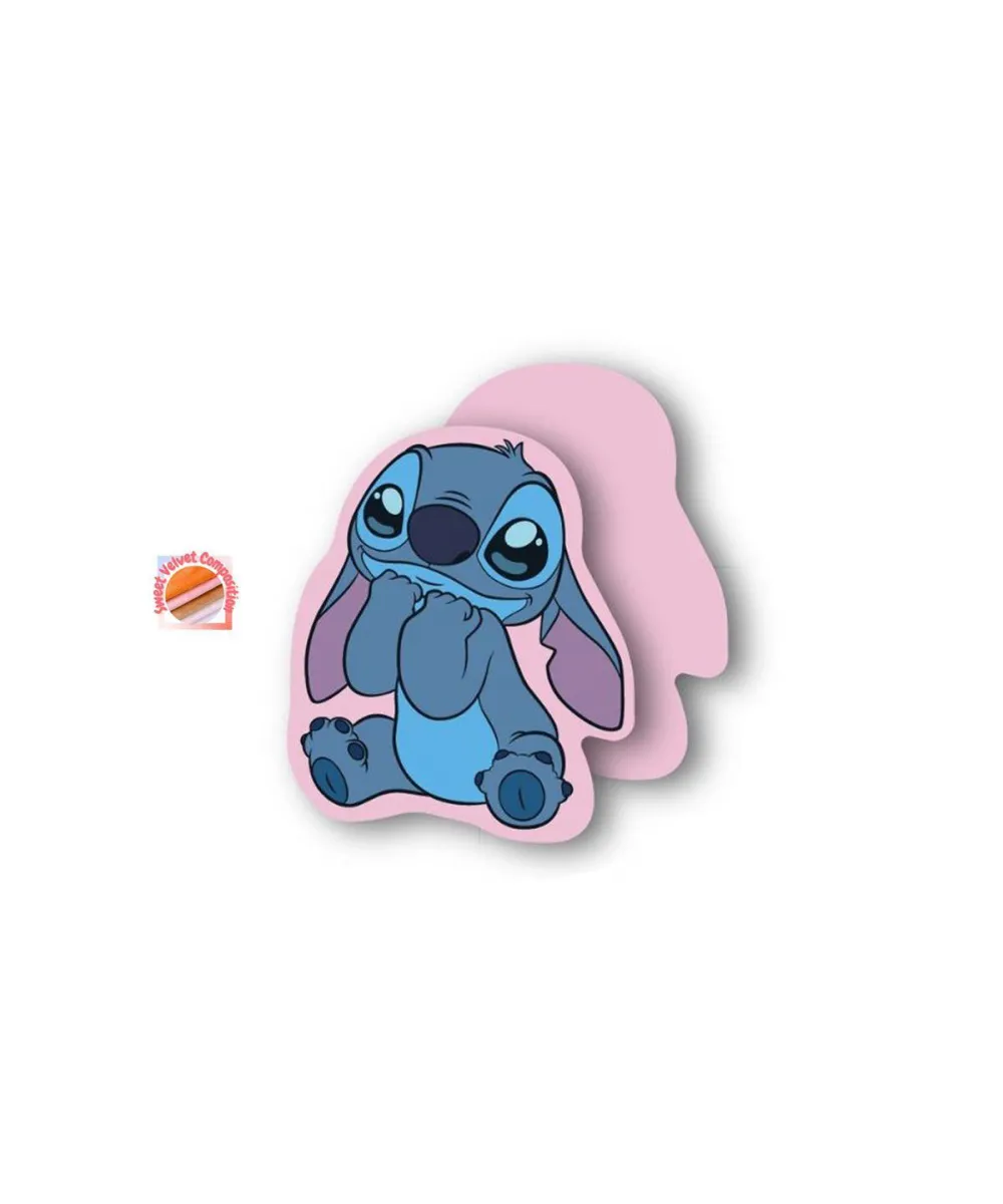 Mini Μαξιλάρι 3D Disney Home Stitch 88 15 cm Pink 100%  Velboa