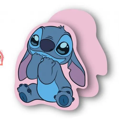 Mini Μαξιλάρι 3D Disney Home Stitch 88 15 cm Pink 100%  Velboa