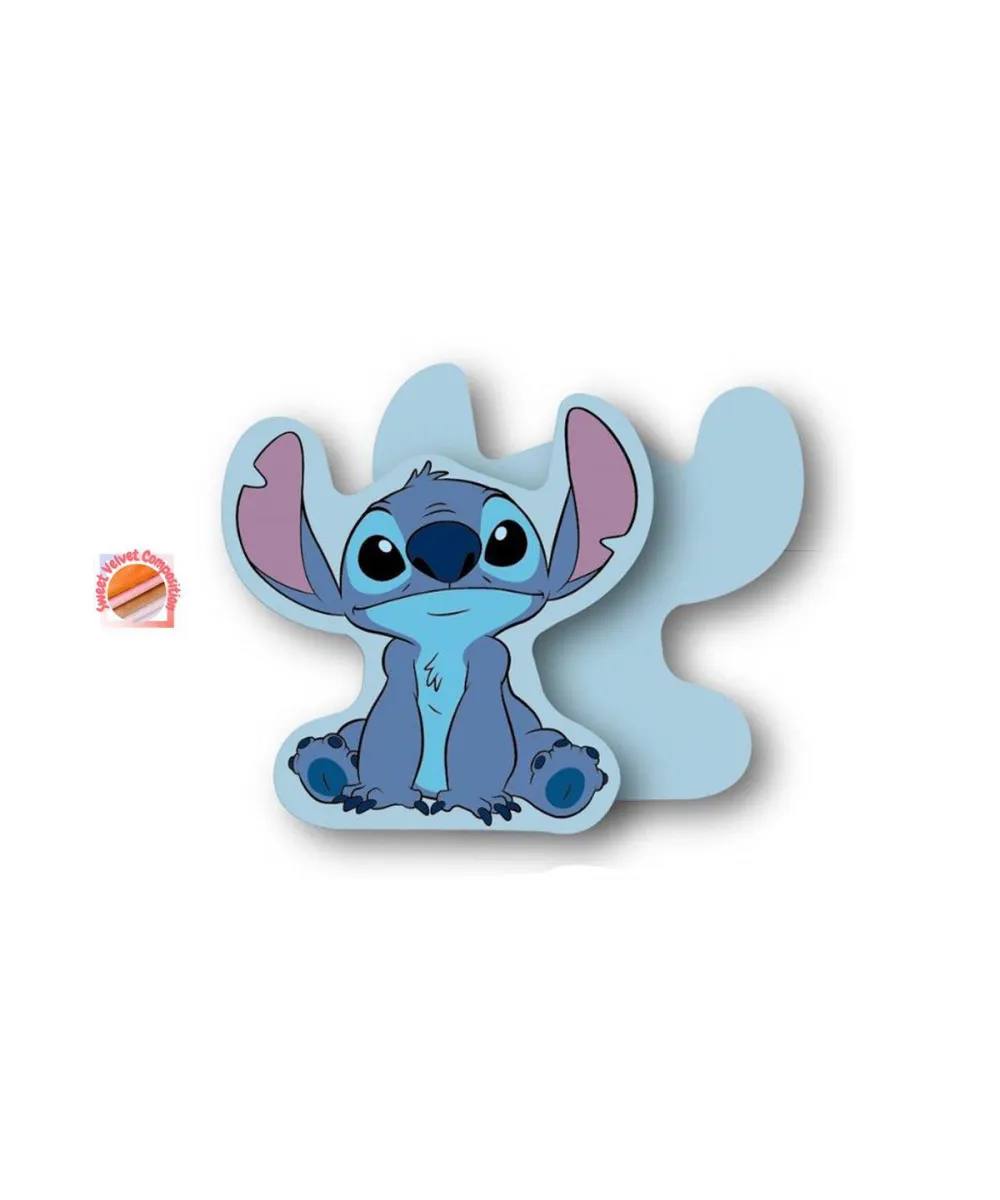 Mini Μαξιλάρι 3D Disney Home Stitch 85 15 cm Sky Blue 100%  Velboa