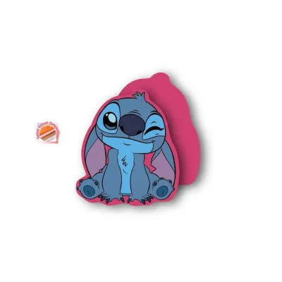 Mini Μαξιλάρι 3D Disney Home Stitch 91 15 cm Fuchsia 100%  Velboa
