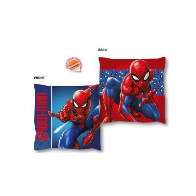 Βελούδινο Μαξιλάρι Marvel Spider-Man 07 38X38 Blue 100%  Velboa