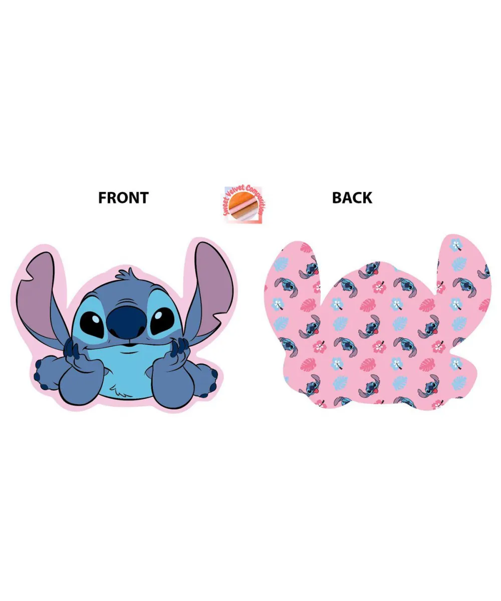 Mini Μαξιλάρι 3D AOP Disney Home Stitch 688 20 cm Pink 100%  Velboa