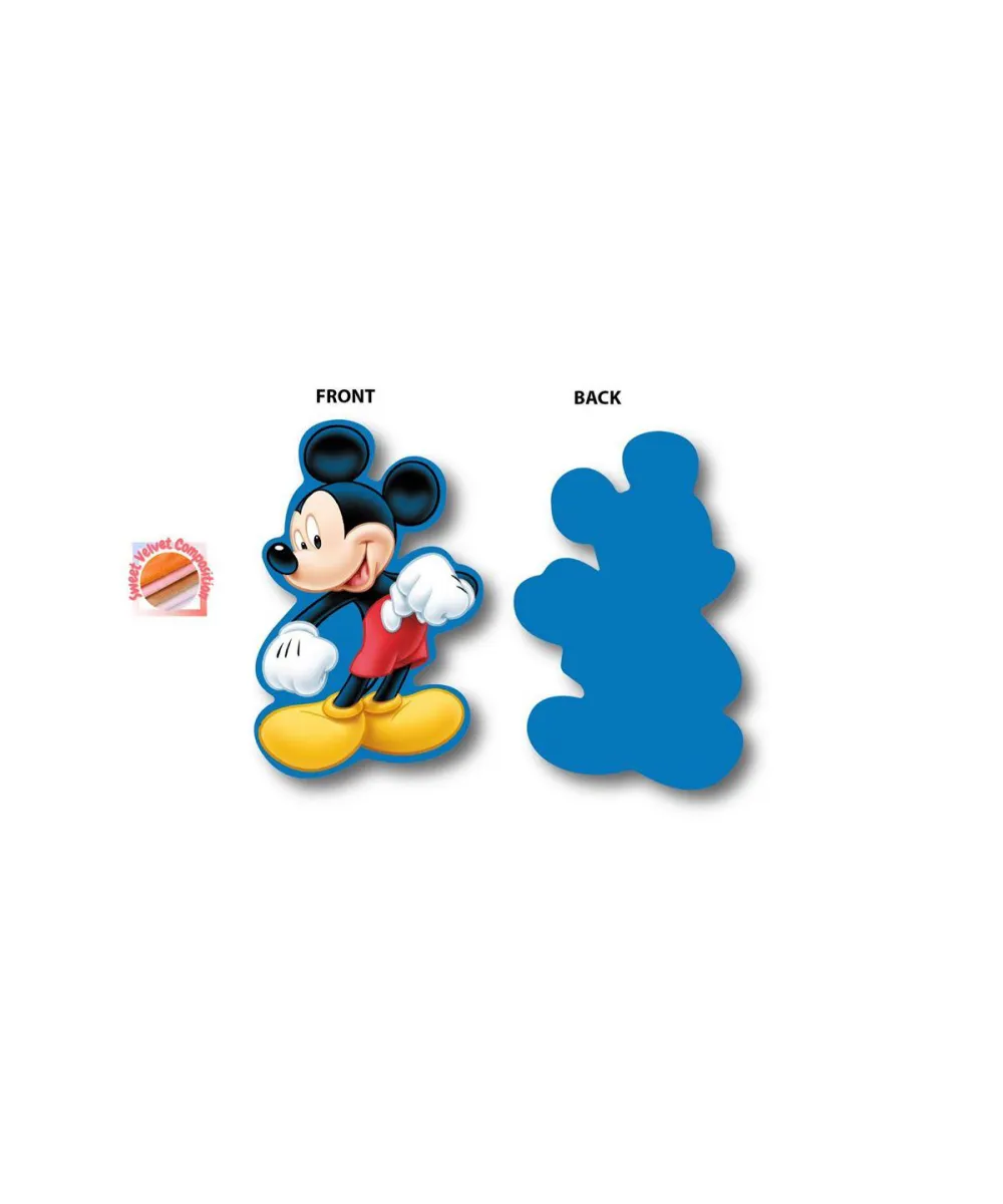 Mini Μαξιλάρι 3D Disney Home Mickey 440 15 cm Blue 100%  Velboa