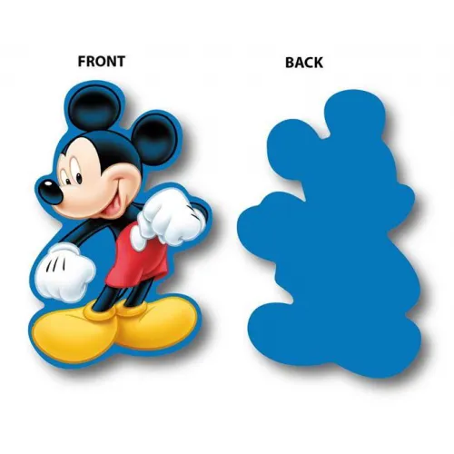 Mini Μαξιλάρι 3D Disney Home Mickey 440 15 cm Blue 100%  Velboa