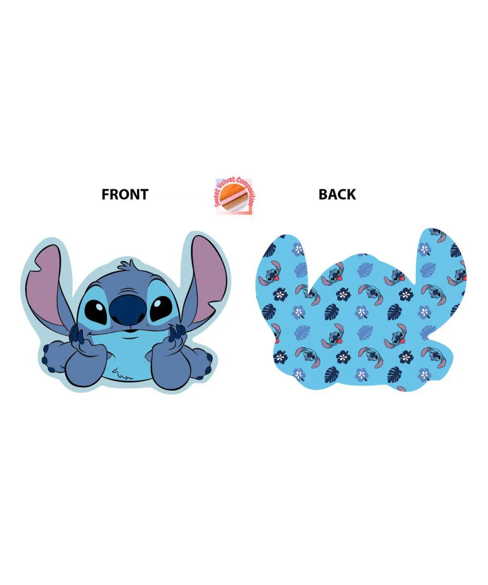 Mini Μαξιλάρι 3D AOP Disney Home Stitch 683 20 cm Sky Blue 100%  Velboa