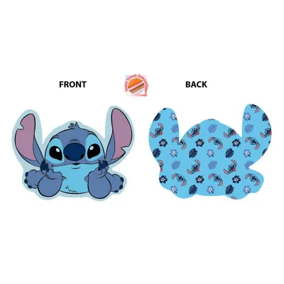 Mini Μαξιλάρι 3D AOP Disney Home Stitch 683 20 cm Sky Blue 100%  Velboa