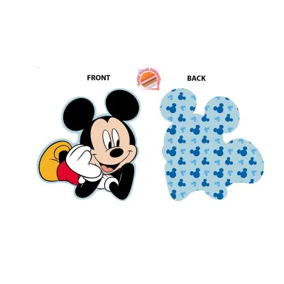 Mini Μαξιλάρι 3D AOP Disney Home Mickey 694 20 cm Sky Blue 100%  Velboa