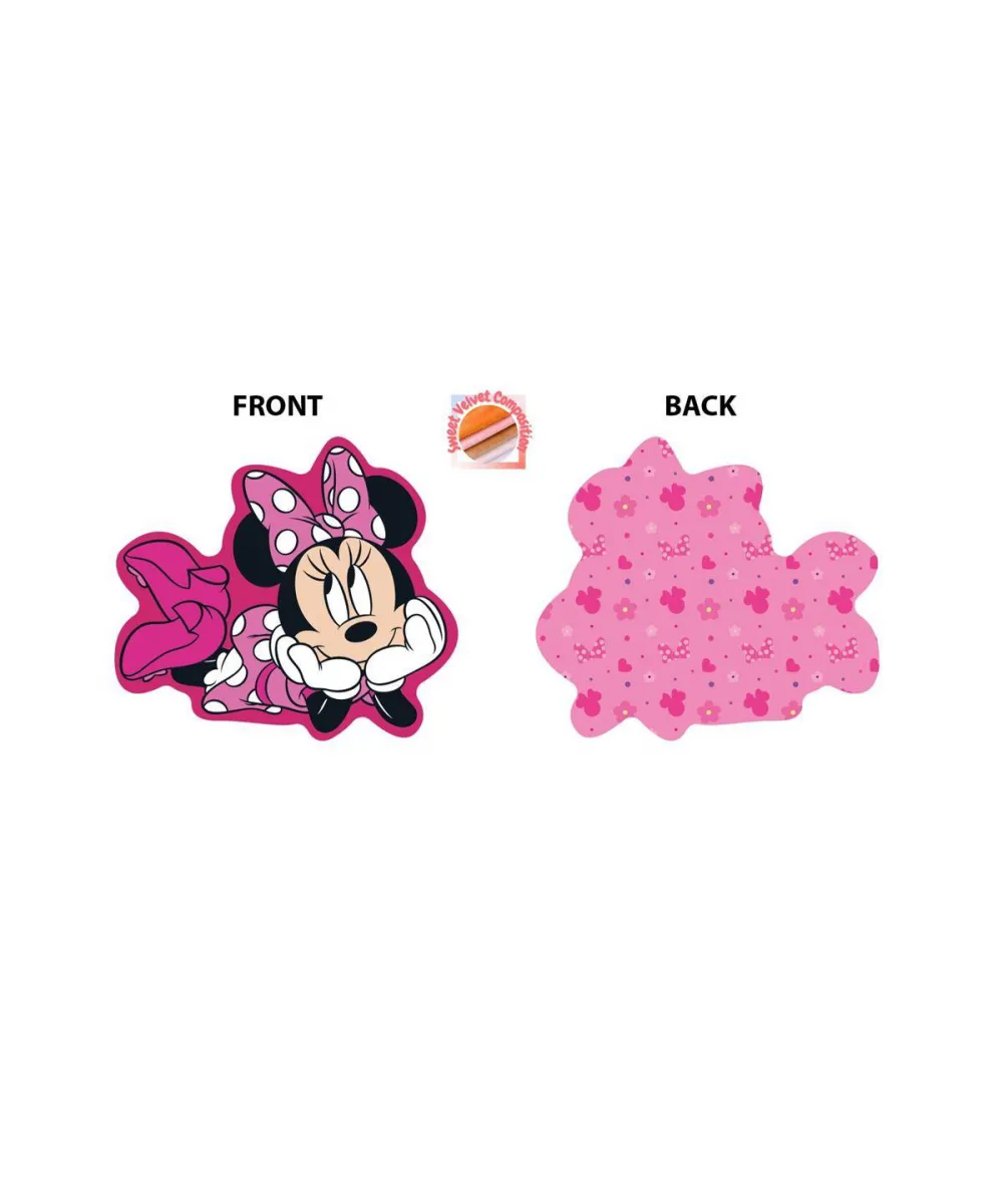 Mini Μαξιλάρι 3D AOP Disney Home Minnie 692 20 cm Fuchsia 100%  Velboa