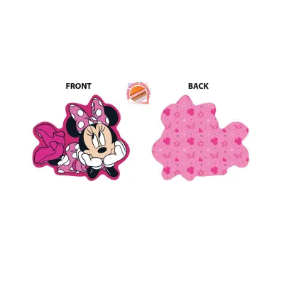 Mini Μαξιλάρι 3D AOP Disney Home Minnie 692 20 cm Fuchsia 100%  Velboa