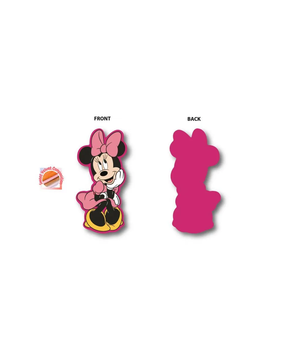 Mini Μαξιλάρι 3D Disney Home Minnie 454 15 cm Fuchsia 100%  Velboa