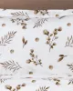 Μαξιλαροθήκη Εμπριμέ Μυρτώ 352 50X70 Beige 100%  Cotton Flannel