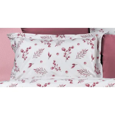 Μαξιλαροθήκη Εμπριμέ Μυρτώ 353 50X70 Rotten Apple 100%  Cotton Flannel