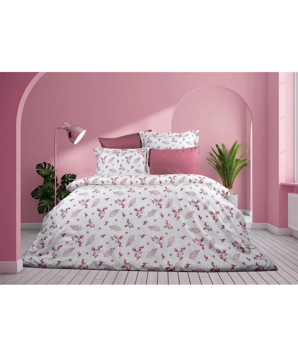 Σεντόνια Εμπριμέ Σετ 4 τεμ Μυρτώ 353 220X240 Rotten Apple 100%  Cotton Flannel