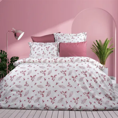Σεντόνια Εμπριμέ Σετ 4 τεμ Μυρτώ 353 220X240 Rotten Apple 100%  Cotton Flannel