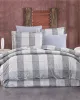 Σεντόνια Εμπριμέ Σετ 4 τεμ Αντιγόνη 339 220X240 Grey 100%  Cotton Flannel