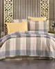 Σεντόνια Εμπριμέ Σετ 4 τεμ Αντιγόνη 340 220X240 Beige 100%  Cotton Flannel