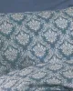 Μαξιλαροθήκη Εμπριμέ Οφηλία 279 50X70 Blue 70/30 Cott/Pol