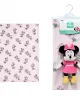 Λούτρινο Disney Home Σετ 2 Τεμ. bebe Minnie 30 Ύψος 25 cm & Κουβέρτα Coral Fleece 75X100 cm Pink-Black 100%  Polyester