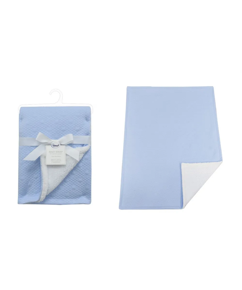 Κουβέρτα Air Layer Jacquard bebe 500 gr/m² Stars 18 75X100 Sky Blue 100%  Polyester