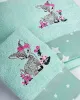 Πετσέτα Με Κέντημα Σετ 2 τεμ bebe Deer 199 30X50,70X140 Mint 100%  Cotton