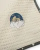 Κουβέρτα Πικέ Με Κέντημα bebe Cloudy Bear 177 80X110 Ecru-Grey 100%  Cotton