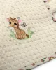 Κουβέρτα Πικέ Με Κέντημα bebe Giraffe 173 100X160 Ecru-Multi 100%  Cotton