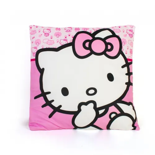 Βελούδινο Μαξιλάρι Sanrio Hello Kitty 304 38X38 Pink 100%  Velboa