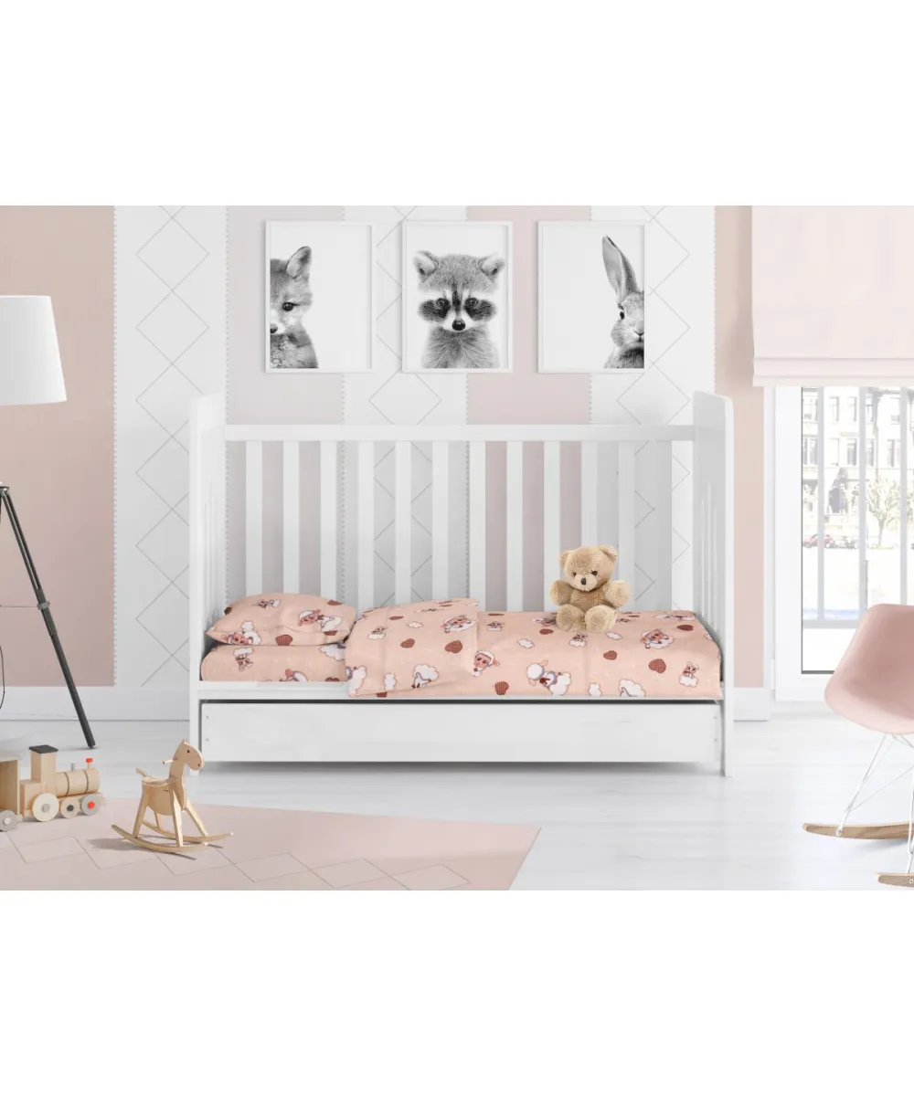 ΚΑΤΩΣΕΝΤΟΝΟ ΜΕ ΛΑΣΤΙΧΟ bebe Προβατάκι 07 0,70X1,40X0,15 Beige Flannel cotton 100% ΚΑΤΩΣΕΝΤΟΝΟ ΜΕ ΛΑΣΤΙΧΟ bebe Προβατάκι 07 0,70X1,40X0,15 Beige Flannel cotton 100%