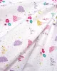 Παπλωματοθήκη Εμπριμέ kids Whimsical Mountainside 587 160X240 White-Pastel Lilac 100%  Cotton