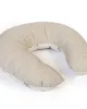 Μαξιλάρι Θηλασμού bebe Bear-s Nest 05 60x50x15 White-Grey 100%  Cotton