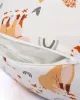 Μαξιλάρι Εγκυμοσύνης - Θηλασμού 2 σε 1 bebe Cute Fox 02 155x35x20 White-Beige 100%  Cotton