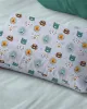Μαξιλαροθήκη Εμπριμέ bebe Big Cats 28 35X45 Light Aqua 100%  Cotton