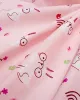 Κατωσέντονο Με Λάστιχο bebe Rabbit Garden 585 0,70X1,40X0,15 Pink 100%  Cotton