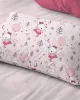 Μαξιλαροθήκη Εμπριμέ kids Ballerina Bear 598 50X70 Pink 100%  Cotton