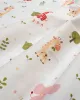 Παπλωματοθήκη Εμπριμέ bebe Happy Safari 712 120X160 White-Pink 100%  Cotton