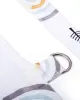 Ποδιά Θηλασμού bebe Rainbow 01 105x70 White-Grey 100%  Cotton