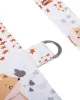 Ποδιά Θηλασμού bebe Cute Fox 02 105x70 White-Beige 100%  Cotton