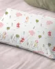 Μαξιλαροθήκη Εμπριμέ bebe Happy Safari 712 35X45 White-Pink 100%  Cotton