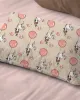 Μαξιλαροθήκη Εμπριμέ bebe Floating Bunny 714 35X45 Beige-Salmon 100%  Cotton